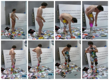 Paolo Angelosanto Performance: Vernissage
