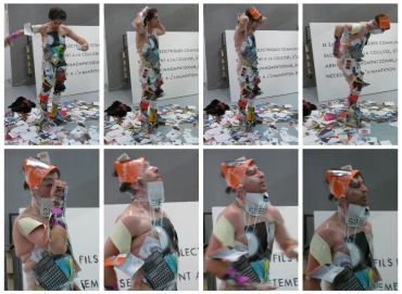 Paolo Angelosanto Performance: Vernissage
